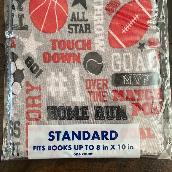 STRETCHABLE BOOK COVER Set of 6: 4 jumbo, 2 standard NWT - Picture 5 of 10